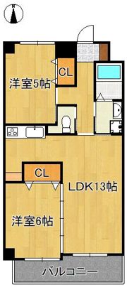 LE GRAND BLEU TROISの間取り画像