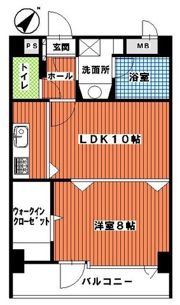 ステイツ天神東2の間取り画像