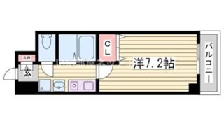 エスポワール三宮パートⅡの間取り画像