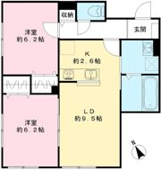 仮称）ユアメゾン山科の間取り画像