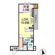 Asset-Court小金井本町Bの間取り画像