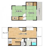 相田7丁目貸家の間取り画像