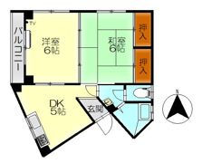 カトレアビルの間取り画像