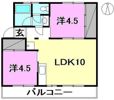 ブリューメ・ハイム壱番館の間取り画像