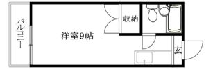 コーポ松下の間取り画像