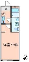 グランヒルズ岸谷の間取り画像