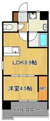 Apartment3771の間取り画像