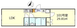 H．A．Meteoの間取り画像