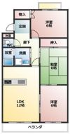 ドミール藤井の間取り画像