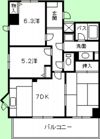バルミー高須の間取り画像