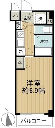 トーシンフェニックス落合公園の間取り画像