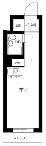 ステージファースト原宿の間取り画像
