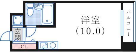イーストコート2番街の間取り画像