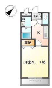 サンパレス大口の間取り画像