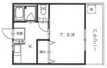コーポヒロミの間取り画像