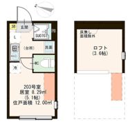 ハーモニー東十条テラスの間取り画像