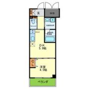 Jinever上本町の間取り画像