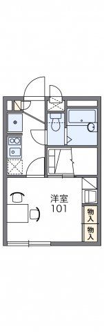 レオパレスJIPANGの間取り画像