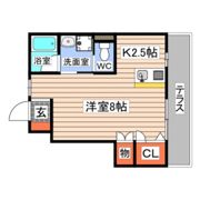 Villa Canneleの間取り画像