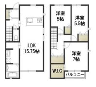 クレア厚生町の間取り画像