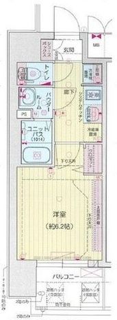 プレサンス西九条GATERISEの間取り画像