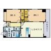 ヴェルジェ高宮東の間取り画像