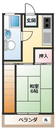 小林マンションの間取り画像