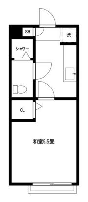 コーポ内藤の間取り画像