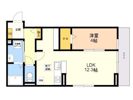 D-room和田2の間取り画像