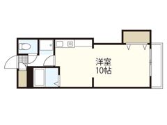 パル翠町(シングル)の間取り画像