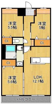 キャンファ・マンションIIIの間取り画像