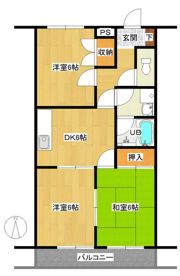 モンテリッシュの間取り画像