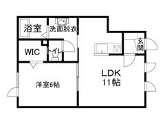 レジデンス・アイ弐号館の間取り画像