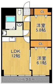 フェルト168の間取り画像