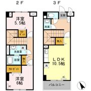 ロイヤルプレイス010の間取り画像