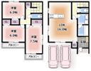 寝屋川市美井元町1号地の間取り画像