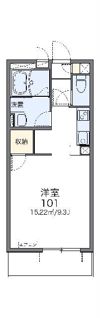 レオネクストカロータの間取り画像
