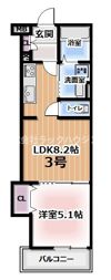 クリエオーレ明和の間取り画像