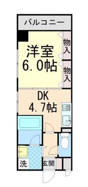 エスペランサ御影Ⅱの間取り画像