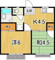SUNハイツの間取り画像