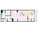 リヤンみゆきの間取り画像