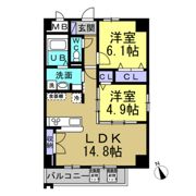 プリミエール海テラスの間取り画像