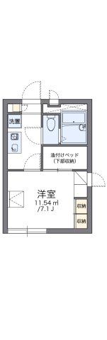 レオパレスハイムシードの間取り画像