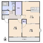 スクウェアコートBの間取り画像