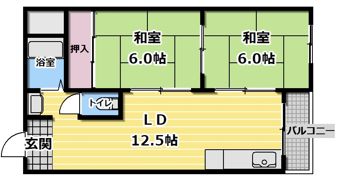 コンコード千林大宮の間取り画像