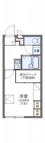 レオパレスS136の間取り画像