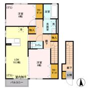 ナカイパレス Cの間取り画像