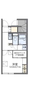 レオパレスドエール28の間取り画像