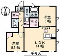 フィオレンテ B棟の間取り画像