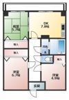 パークリージェント堀川の間取り画像